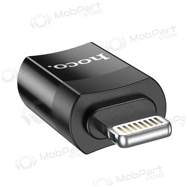 Adapter Hoco UA17 Lightning to Type-C black