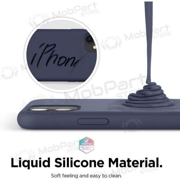 Samsung Galaxy S26 FE case - Liquid Silicone - 1.5mm dark blue