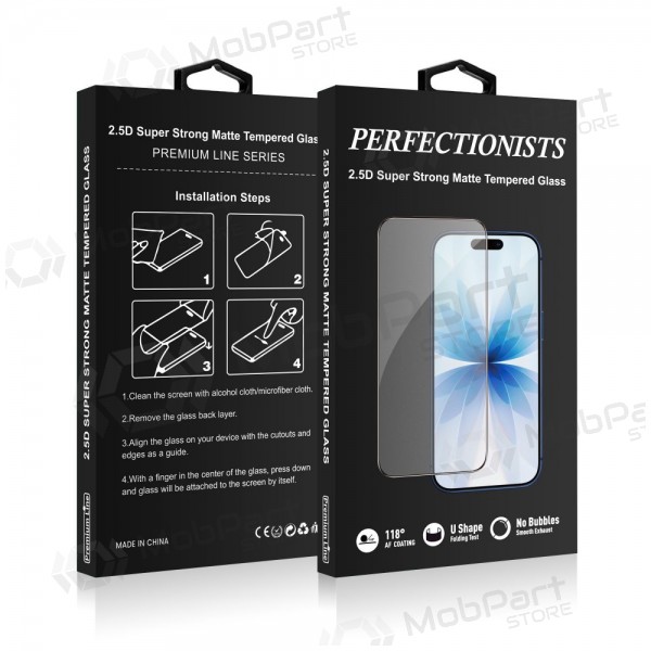 Apple iPhone 15 Pro Max screen protector - Perfectionists 2.5D Super Strong Matte