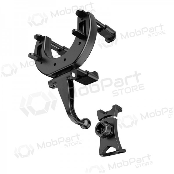 Car phone holder Borofone BH49 tvirtinamas ant veidrodėlio black