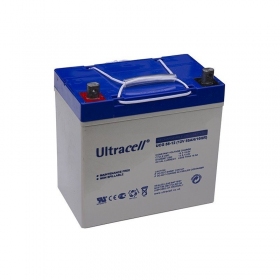 Ultracell UCG55-12 Battery (55Ah, 12V, gel, deep discharge)