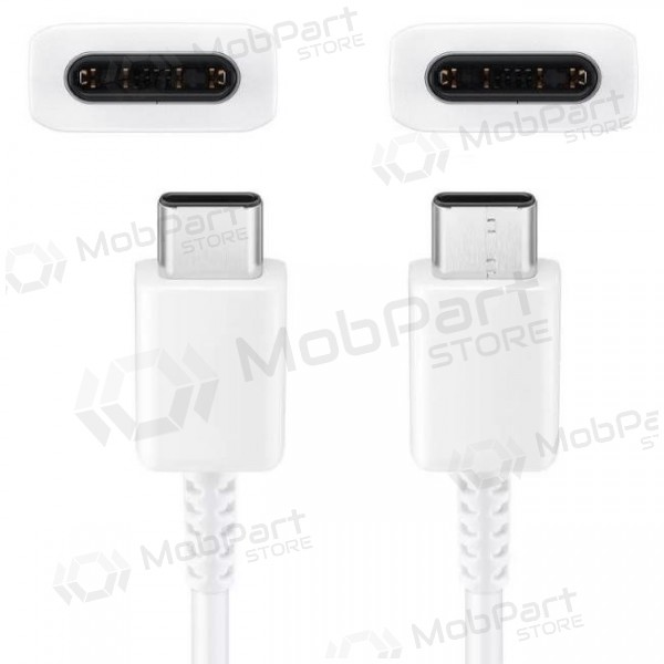 USB cable original Samsung EP-DA705BWE 25W 3A Type-C-Type-C 1.0m white