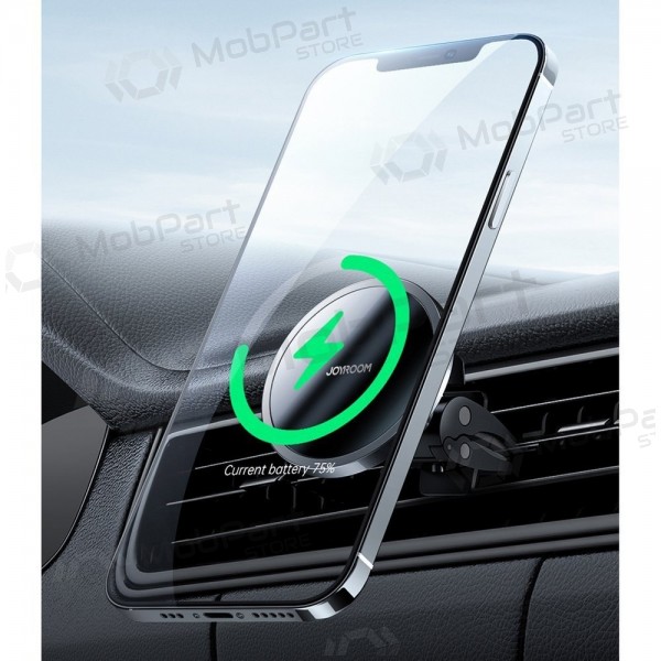 Charger-laikiklis magnetinis automobilinis Joyroom JR-ZS240 MagSafe 15W black