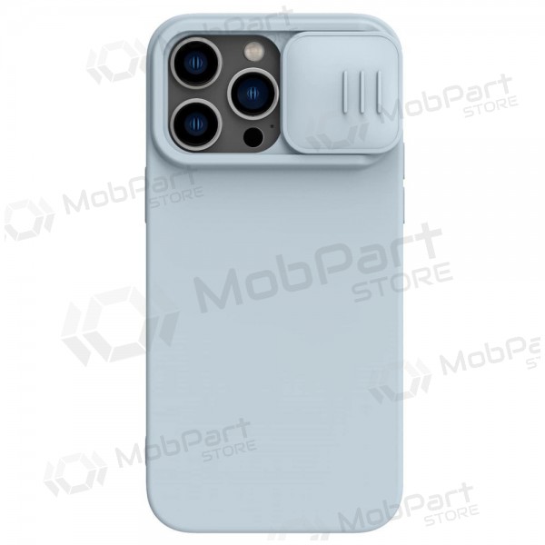 Apple iPhone 15 Pro Max case „Nillkin Silicone“ (grey) Apple iPhone 15 Pro Max case „Nillkin Silicone“ (grey)