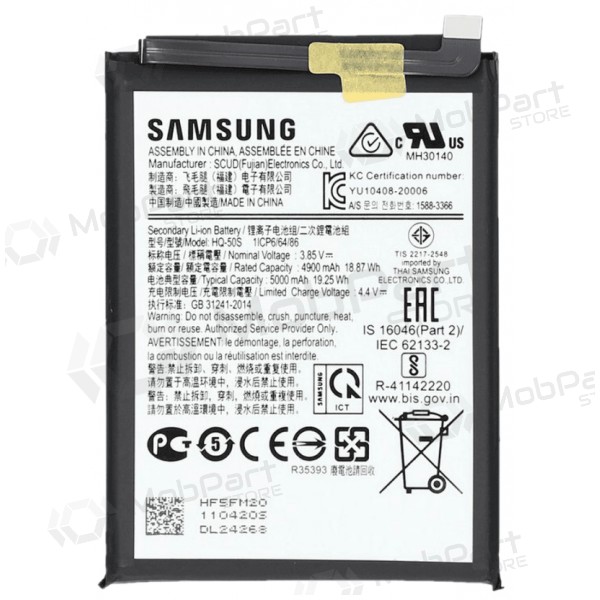 Samsung Galaxy A02s, A03, A03s battery, accumulator (original)