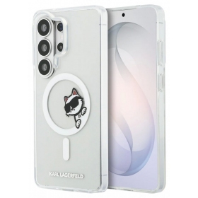 Samsung Galaxy S26 Ultra case - Karl Lagerfeld IML Choupette Peekaboo Logo Magnetic - (clear)