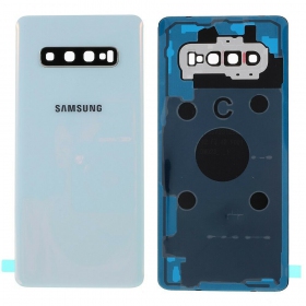 Samsung G975 Galaxy S10 Plus back / rear cover white (Prism White) (used grade B, original)