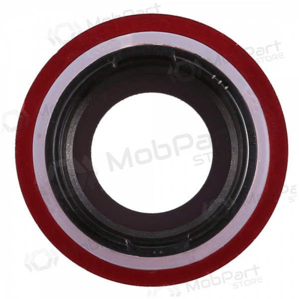 Apple iPhone 8 / SE 2020 / SE 2022 camera glass / lens (red) (with frame) Apple iPhone 8 / SE 2020 / SE 2022 camera glass / lens (red) (with frame)