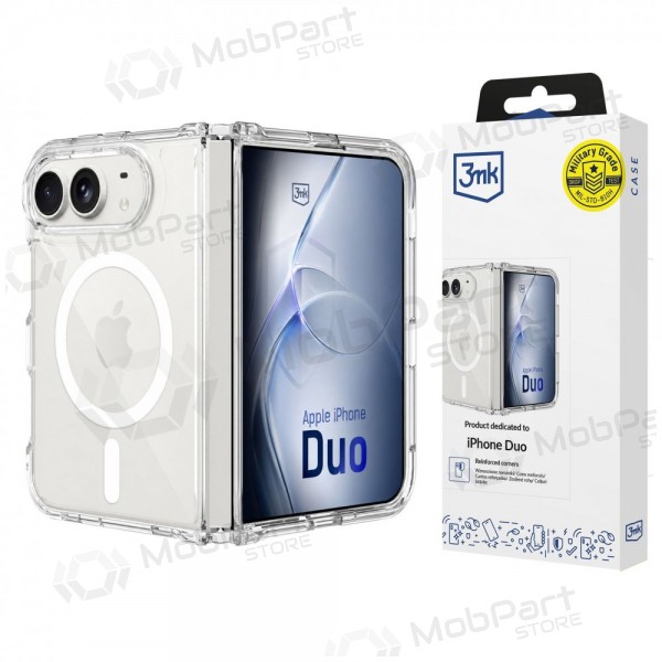 Apple iPhone Duo case - 3mk Armor MagCase (clear)
