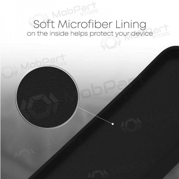Samsung A225 Galaxy A22 4G case Mercury Goospery "Silicone Case" (black) Samsung A225 Galaxy A22 4G case Mercury Goospery "Silicone Case" (black)