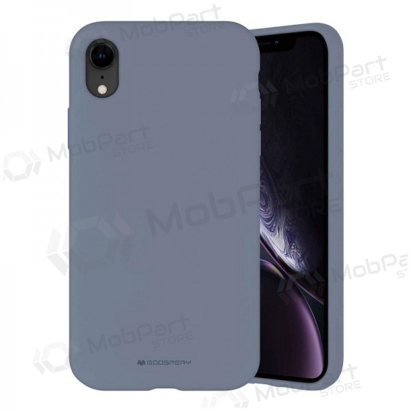 Samsung A225 Galaxy A22 4G case Mercury Goospery "Silicone Case" (levandos grey) Samsung A225 Galaxy A22 4G case Mercury Goospery "Silicone Case" (levandos grey)