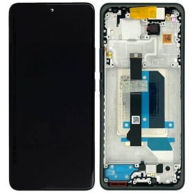 Xiaomi Redmi Note 14 Pro+ screen (blue) (with frame) (original)