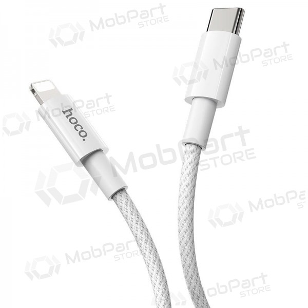 Lightning cable Hoco X56 USB-C to Lightning 1 m PD white