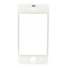 Apple iPhone 4S Screen glass (white) (for screen refurbishing)