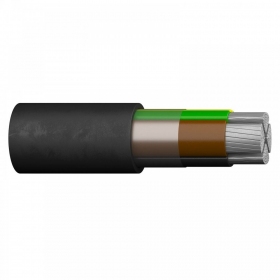 Power Cable Prysmian Group AXPK-PE 4x16 mm² Aluminum XLPE CPR Eca 0.6/1 kV