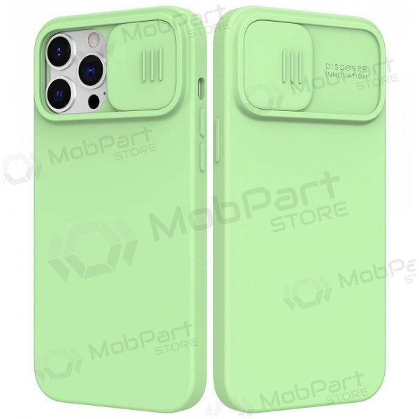 Apple iPhone 14 case „Nillkin Silicone“ (light green) Apple iPhone 14 case „Nillkin Silicone“ (light green)