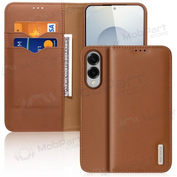 Samsung Galaxy S25 Edge case - Dux Ducis Hivo (brown)