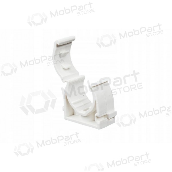 Tube holder closed Minbud UZ20 (D20, white)