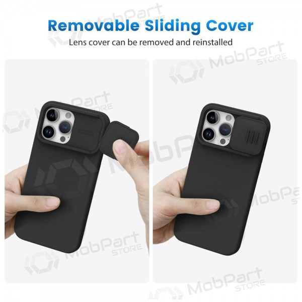 Apple iPhone 14 Plus case „Nillkin Silicone“ (black) Apple iPhone 14 Plus case „Nillkin Silicone“ (black)