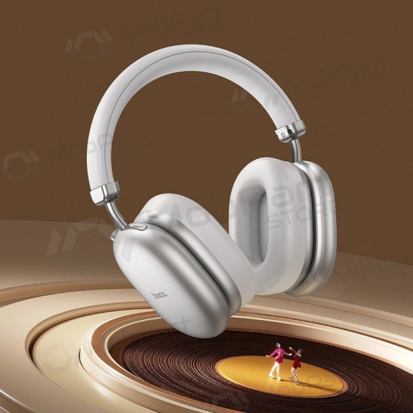 Wireless headphones Hoco W35 Max ANC silvers