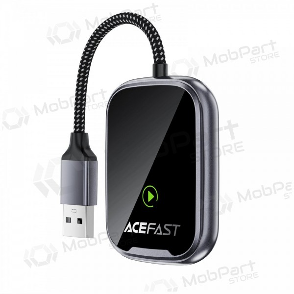 CarPlay adapter Acefast QC1 wireless Android Auto black