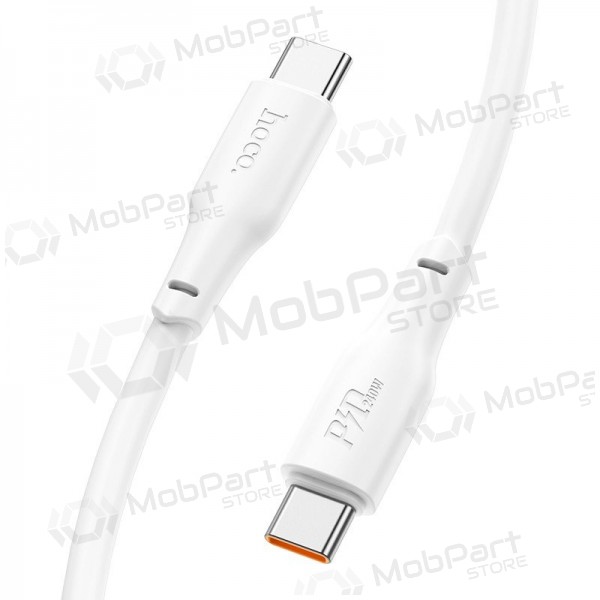 USB cable Hoco X93 60W USB-C to USB-C 2.0m white