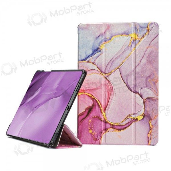 Samsung Galaxy Tab A9+, Tab A11+ case -Smart Leather- (marble)