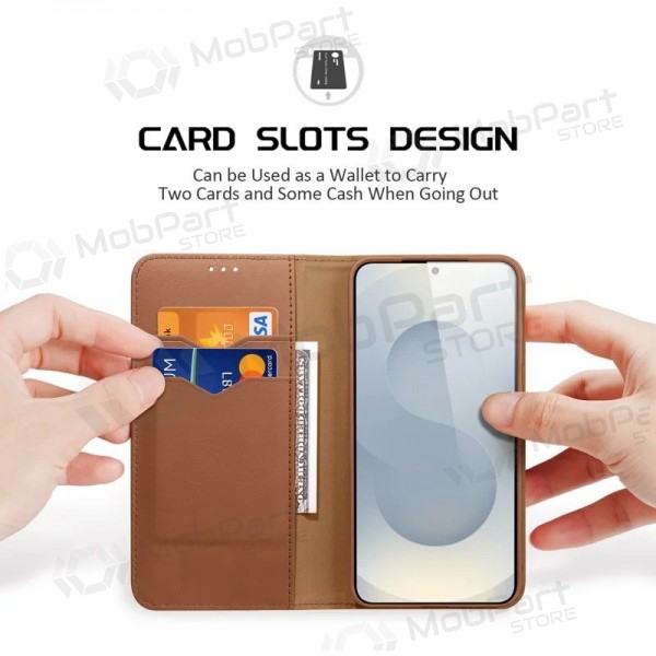 Samsung Galaxy S25 Edge case - Dux Ducis Hivo (brown)