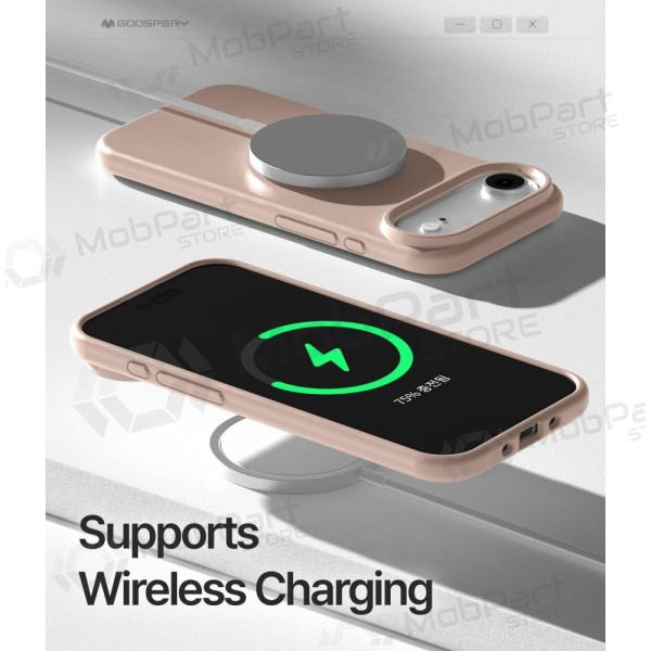 Apple iPhone Air case Mercury "Pure Magsafe Silicon Case" (rose sand)