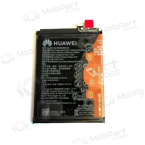probable Mansedumbre Etna Huawei P Smart 2019 / Honor 10 Lite battery / accumulator (HB396286ECW)  (3400mAh) (service pack) (original) - Mobpartstore