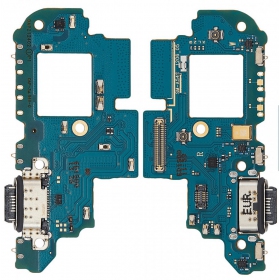 Lanksčioji flex Samsung A546 A54 5G 2023 su įkrovimo kontaktu, mikrofonu original (service pack)