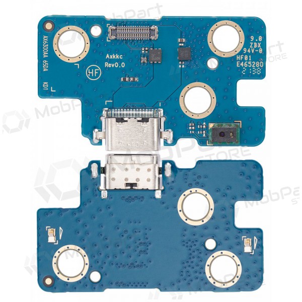 Samsung X200 / X205 Galaxy TAB A8 2021 charging dock port and microphone flex (service pack) (original)