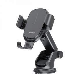 Automobilinis laikiklis-charger Choetech T203-F 15W Gravity Car Charger Holder black