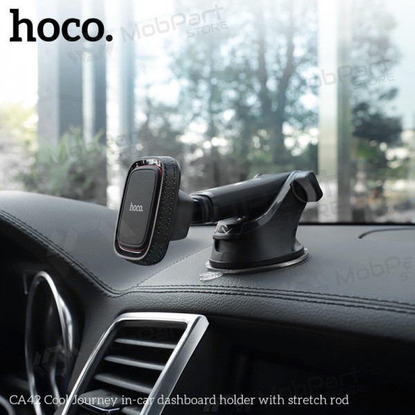 Car phone holder Hoco CA42 Cool Journey, tvirtinamas ant prietaisų skydelio, magnetinis