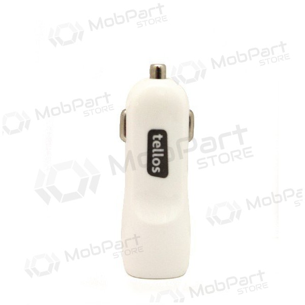 Car charger Tellos C102 USB 1A (white)