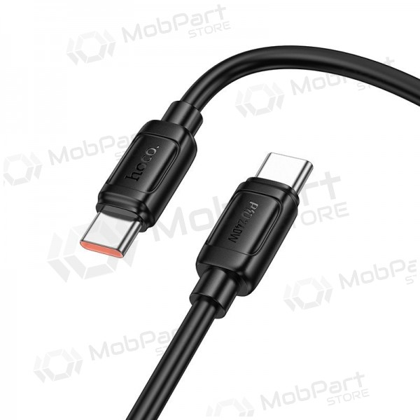 USB-C cable Hoco X115 USB-C to USB-C 1 m 240 W black