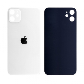 Apple iPhone 12 mini back / rear cover (white) (bigger hole for camera)