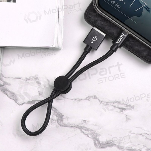 USB cable HOCO X35 lightning 0.25m (black)