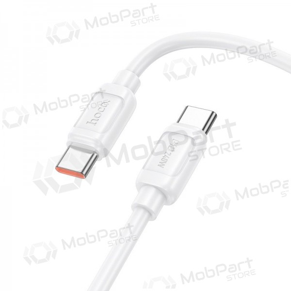 USB-C cable Hoco X115 USB-C to USB-C 1 m 240 W white