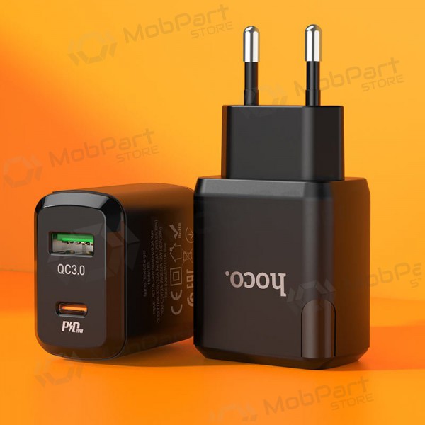 Charger Hoco N5 USB Quick Charge 3.0 + PD 20W (3.1A) (black)