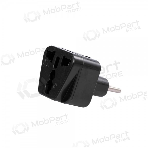 Įkrovimo adapter USA/UK/CN-EUR black