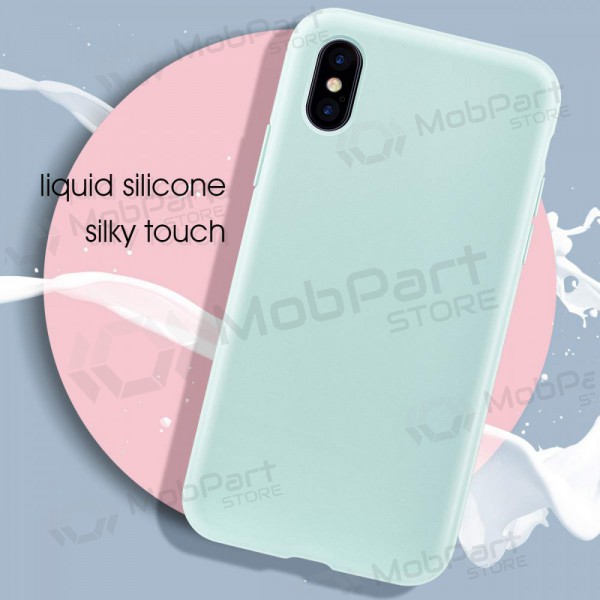 Apple iPhone 12 Pro Max case - Liquid Silicone - 1.5mm (mint)