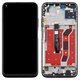 Huawei P40 Lite screen (black) (with frame) (used grade A, original)