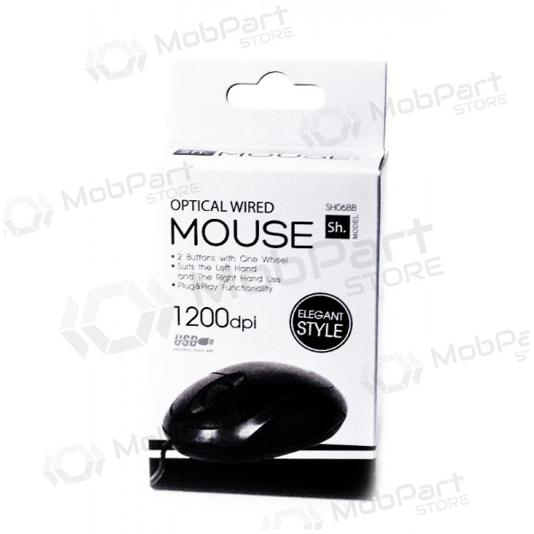 Wired mouse SH05 (black)