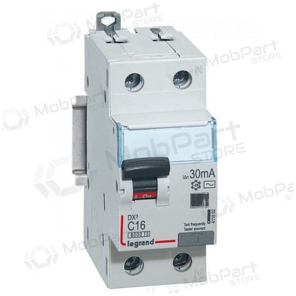 Circuit breaker Legrand S301 TX3 403434 (1P, 16A, 6kA, AC)