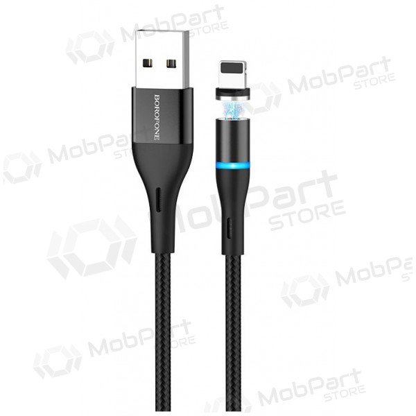 USB cable Borofone BU16 Skill Magnetic Lightning 1.0m (black)
