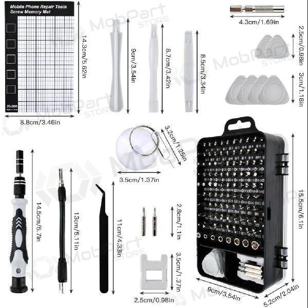 Screwdriver set RC-K-1310 120in1
