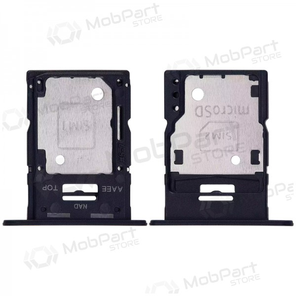 Samsung Galaxy A15 4G SIM card holder (black) (original)