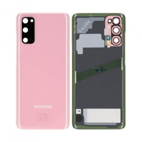 Samsung G981F / G980 Galaxy S20 back / rear cover pink (Cloud Pink) (used grade B, original)