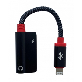 Adapter bluetooth ADP36 iš Lightning į 3,5mm (black)